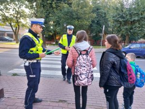 akcja ROADPOL Safety Days – Żyj i pozwól żyć innym w Łowiczu.