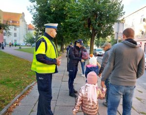 akcja ROADPOL Safety Days – Żyj i pozwól żyć innym w Łowiczu.