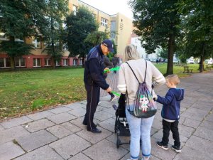 akcja ROADPOL Safety Days – Żyj i pozwól żyć innym w Łowiczu.