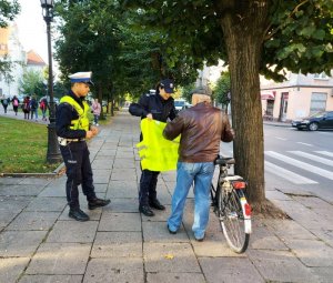 akcja ROADPOL Safety Days – Żyj i pozwól żyć innym w Łowiczu.