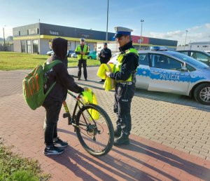 akcja ROADPOL Safety Days – Żyj i pozwól żyć innym w Łowiczu.