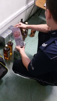 Policjanci odzyskali skradziony alkohol