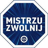 mistrzu zwolnij napis kampanii.