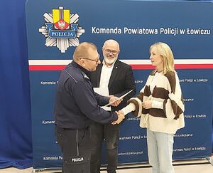 podziękowania dla dyrektor OSIR.