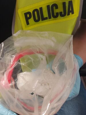 zabezpieczone narkotyki.