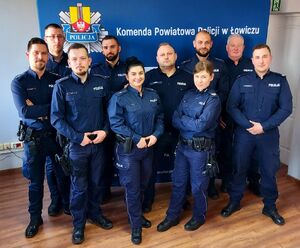dzielnicowi z Łowicza i gmin.