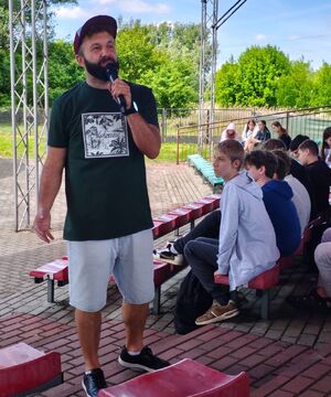 występ rapera.