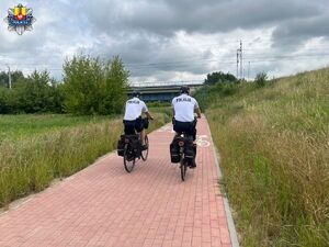 policyjne patrole rowerowe.