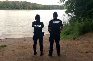 patrol nad wodą.