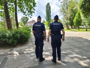 patrol pieszy.
