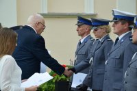 uroczystości Święta Policji w Łowiczu