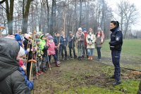 policjanci podczas spotkania z dziećmi