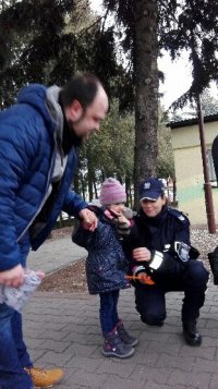 Dzielnicowi podczas akcji &quot;Świecę przykładem&quot;