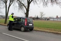 policjanci podczas akcji &quot;Trzeźwy poranek&quot;