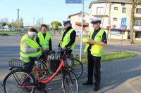 Akcja &quot;Bezpieczny rowerzysta w drodze do pracy&quot;