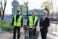 Akcja &quot;Bezpieczny rowerzysta w drodze do pracy&quot;