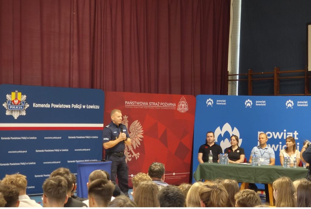 VII Konferencja „Młody Bezpieczny Kierowca” w Łowiczu